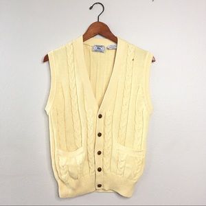 Vintage Lacoste Knit Vest